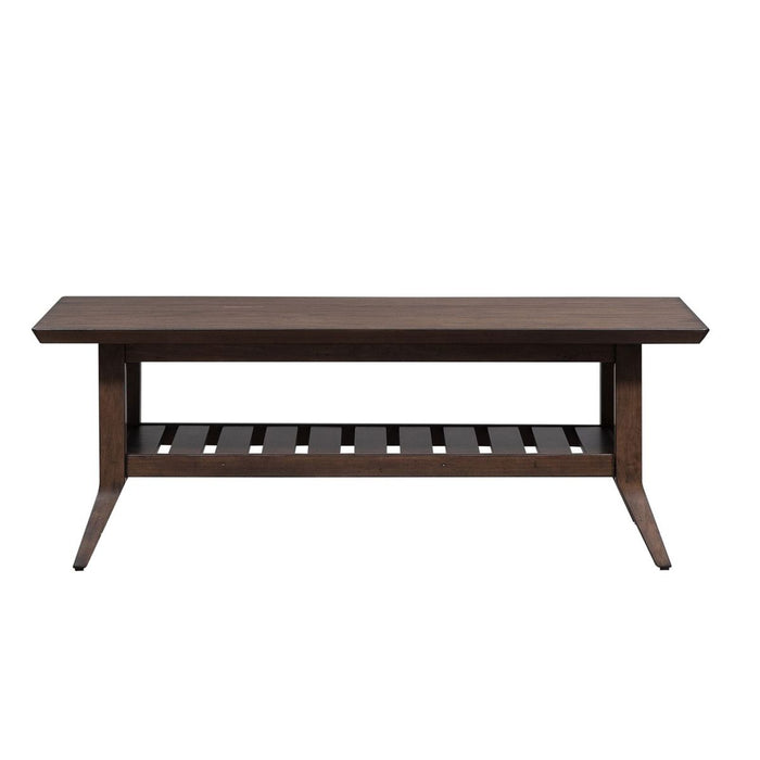 Liberty Furniture Ventura Blvd Rectangular Cocktail Table in Bronze image
