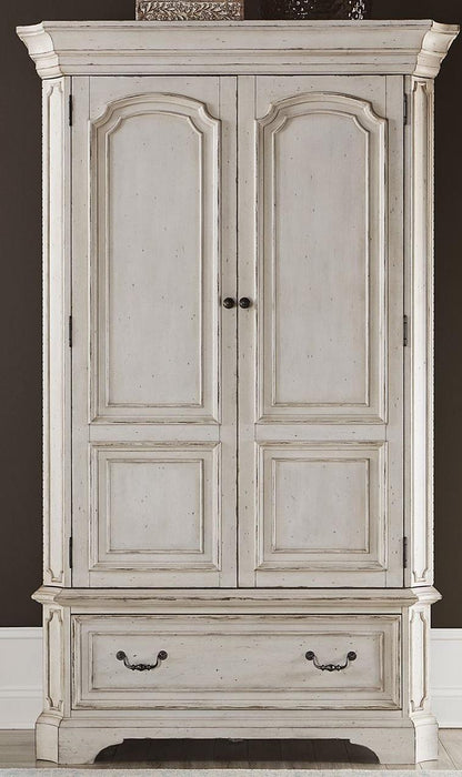 Liberty Abbey Road Armoire in Porcelain White