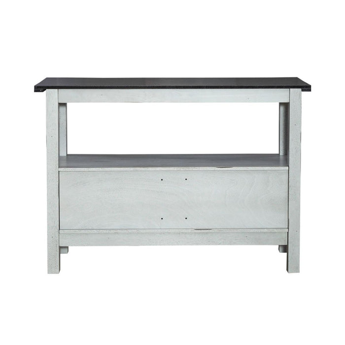 Liberty Furniture Newport Server in Smokey Grey