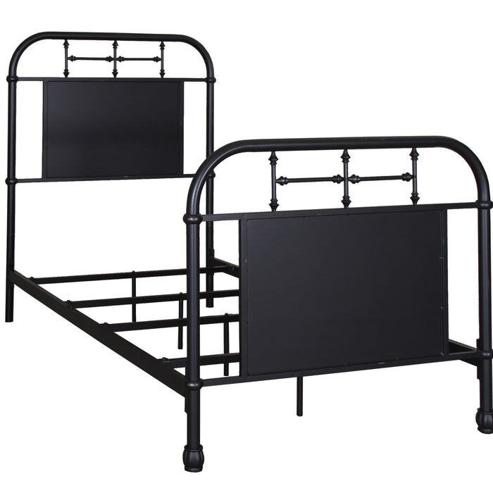 Vintage Series Metal Bed in Black image