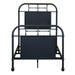 Vintage Series Metal Bed in Navy image