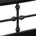 Vintage Series Metal Bed in Black image
