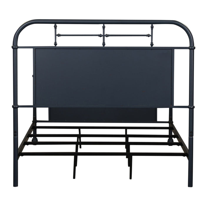 Vintage Series Metal Bed in Navy image