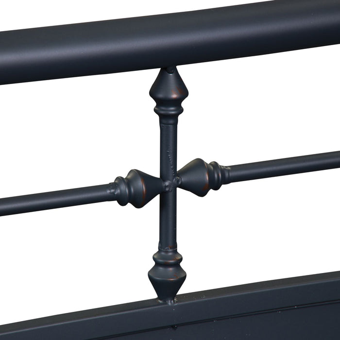 Vintage Series Metal Bed in Navy image