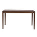Space Saver Rectangular Leg Table in Satin Walnut image