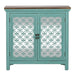 Kensington 2 Door Accent Cabinet in Turquoise image