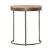 Eclipse Nesting Tables in Greystone Marble Top w/ Pewter Metal image