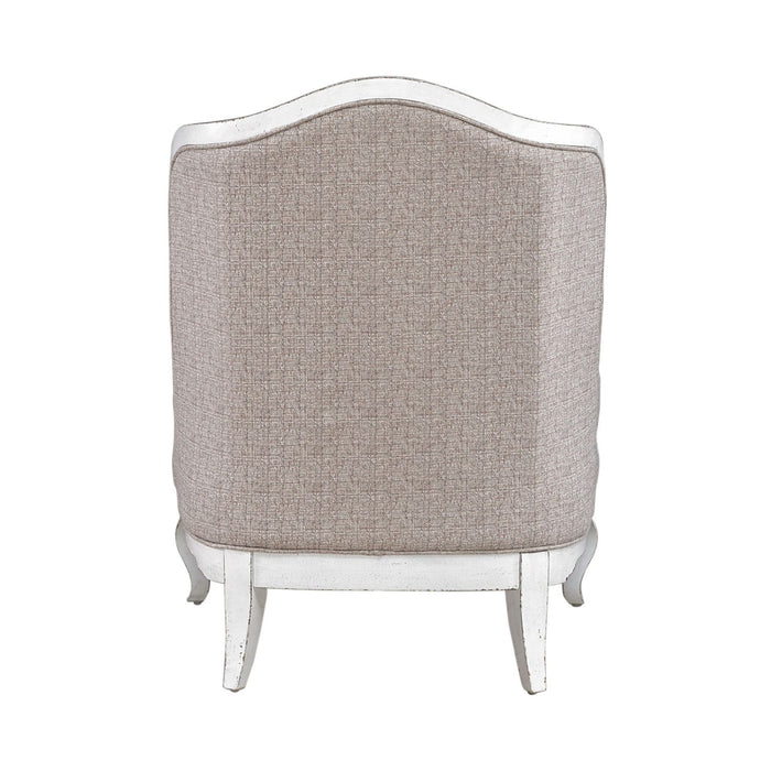 Magnolia Manor Upholstered Accent Chair in Antique White image