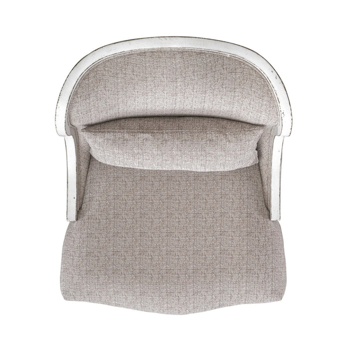 Magnolia Manor Upholstered Accent Chair in Antique White image