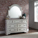 Magnolia Manor King California Panel Bed, Dresser & Mirror, Chest image