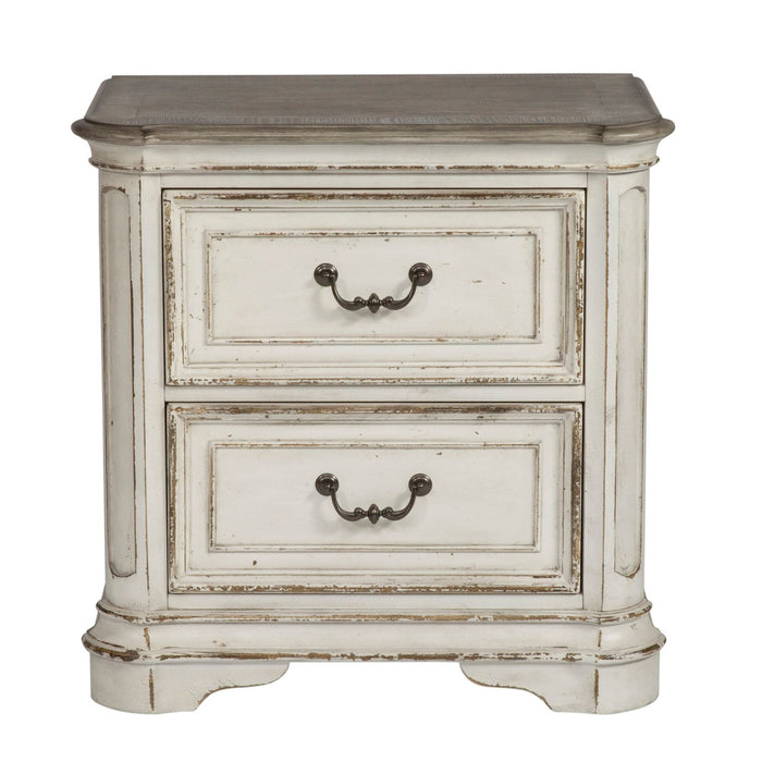 Magnolia Manor Panel Bed, Dresser & Mirror, Night Stand image