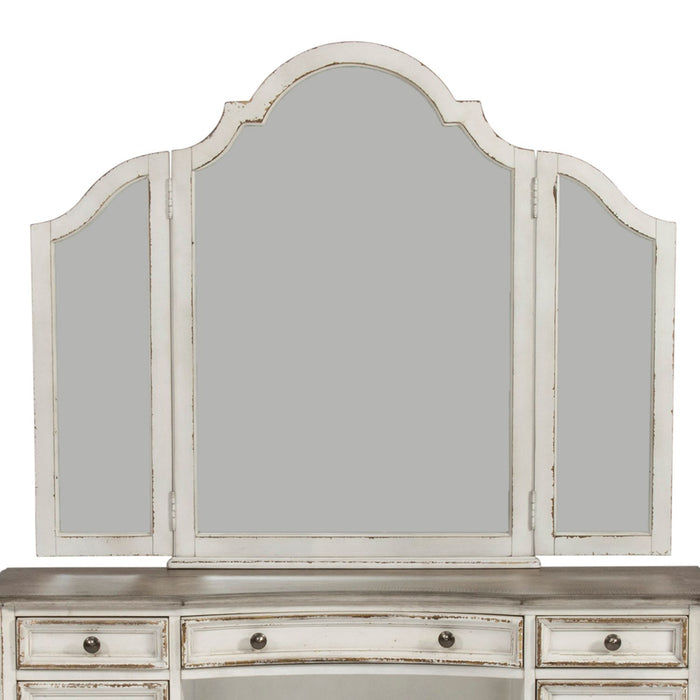 Magnolia Manor Vanity Mirror in Antique White image