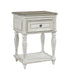 Magnolia Manor Leg Nightstand in Antique White image