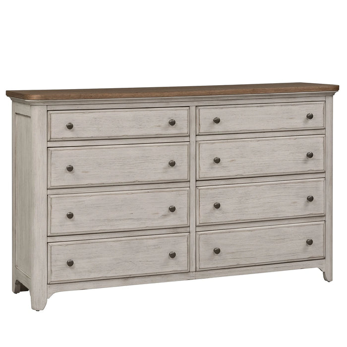 Farmhouse Reimagined Drawer Dresser in Antique White image