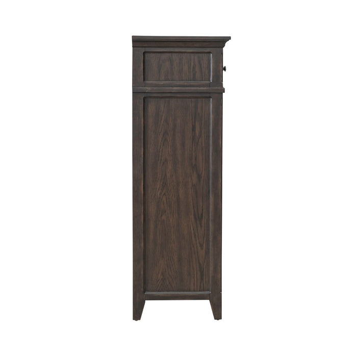 Paradise Valley 5 Drawer Chest in Saddle Brown image
