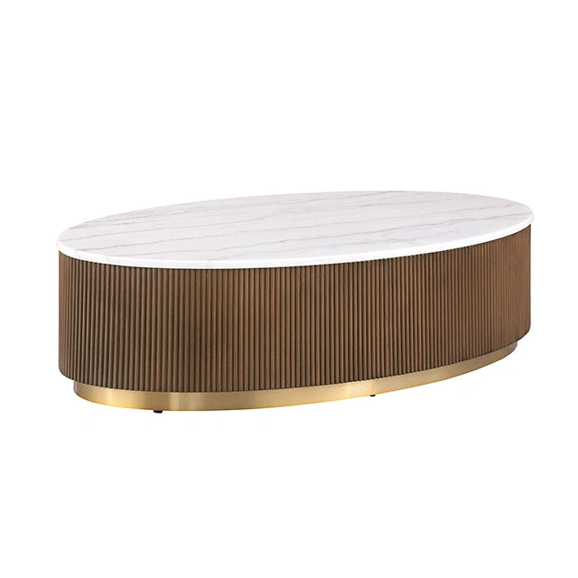 Virden Oval Cocktail Table