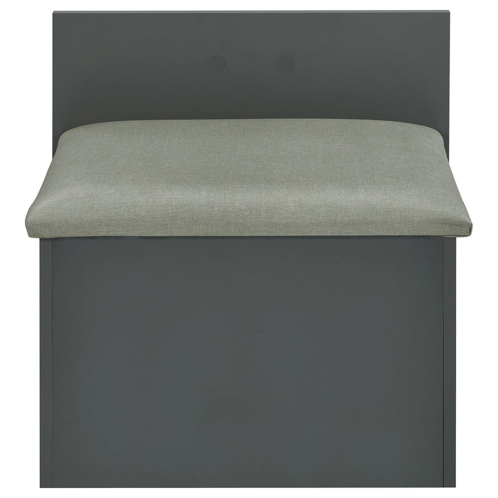 Danbury Makeup Vanity Table with LED Mirror and Stool