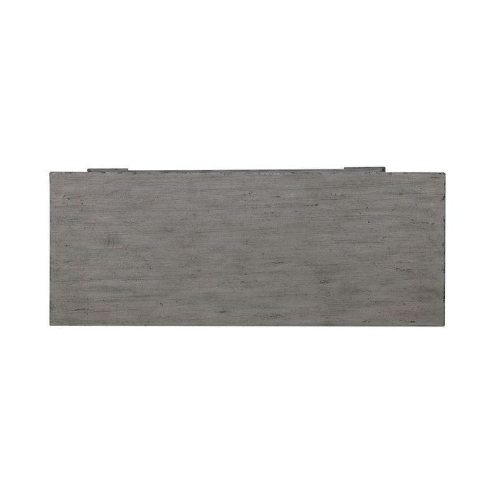 Liberty Furniture Big Valley Door Chest in Graystone