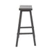Creations 24 Inch Sawhorse Counter Stool- Gray image