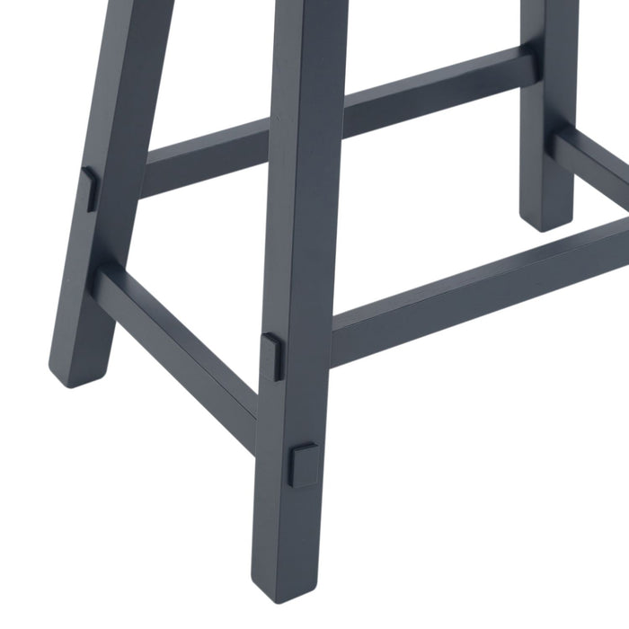 Creations 24 Inch Sawhorse Counter Stool- Navy image
