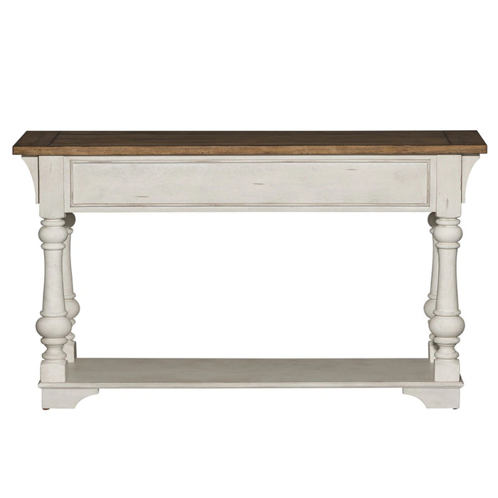 Morgan Creek Sofa Table in Antique White image