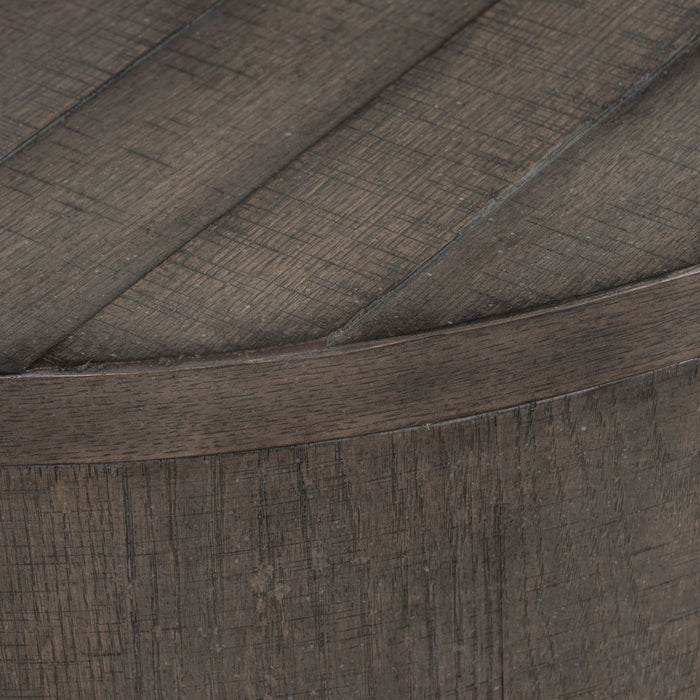 Modern Farmhouse Drum Cocktail Table image