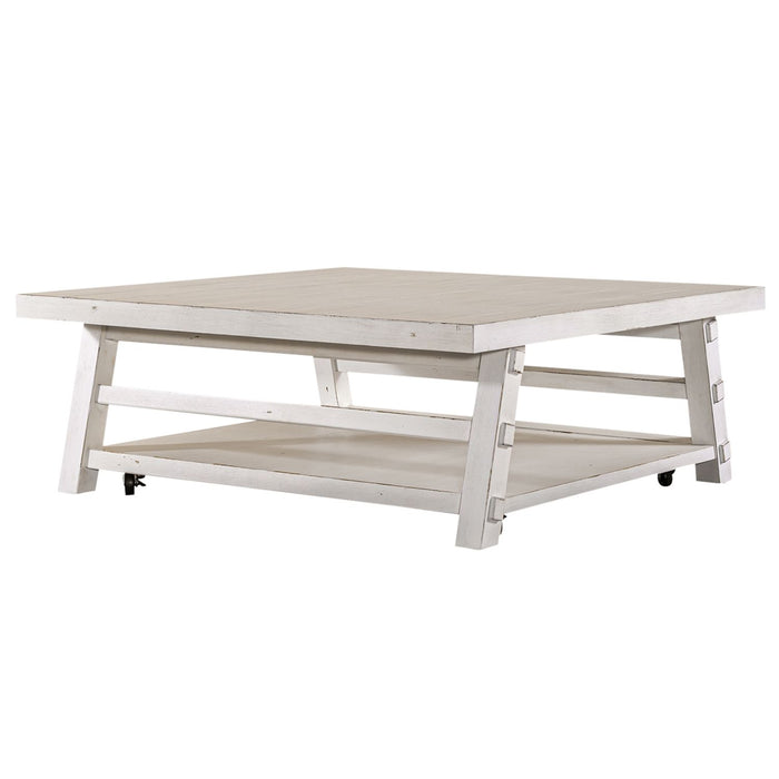 Modern Farmhouse Oversized Square Cocktail Table image