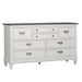 Allyson Park Drawer Dresser in Wirebrushed White image