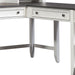 Allyson Park Right Turn Writing Desk in Wirebrushed White image