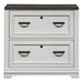 Allyson Park Bunching Lateral File Cabinet in Wirebrushed White image