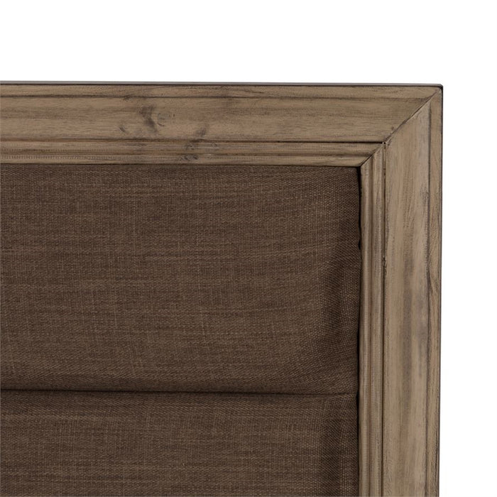 Liberty Furniture Sun Valley Full Upholstered Bed in Sandstone