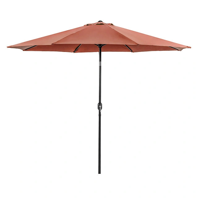 Mora 11' Outdoor Umbrella + 21" Round Base