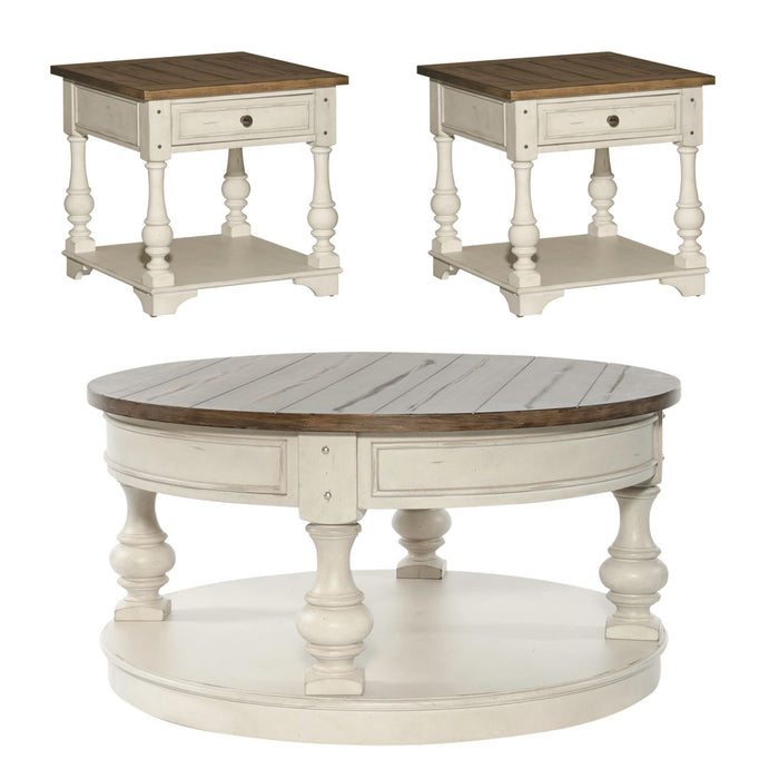 Morgan Creek Opt 3 Piece Set (1-Cocktail 2-End Tables) image