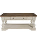 Morgan Creek Cocktail Table in Antique White image