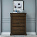 Arden Road 6 Drawer Chest in Satin Cherry image