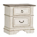 Abbey Park Panel Bed, Dresser & Mirror, Night Stand image