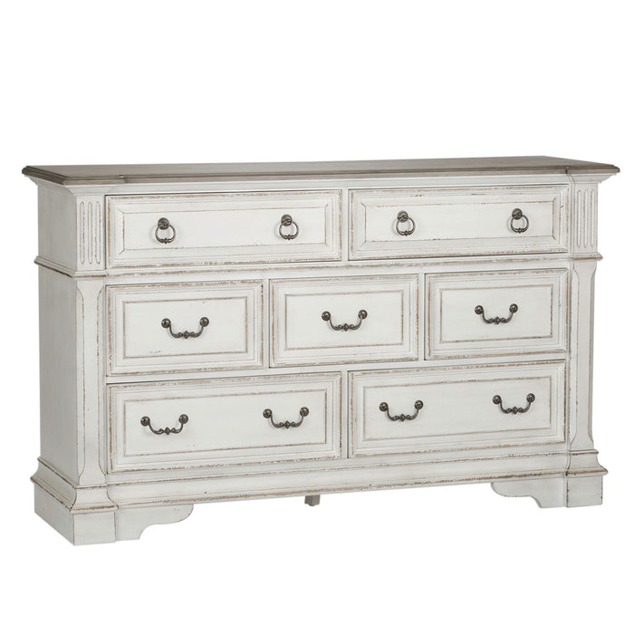 Abbey Park Drawer Dresser in Antique White image