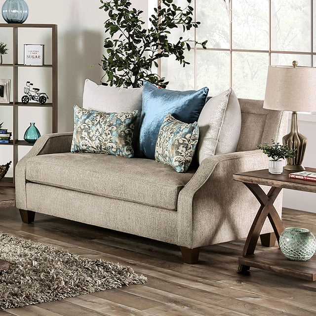 Beige/Teal