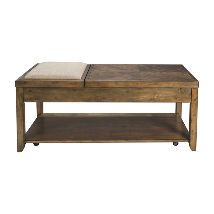 Mitchell Cocktail Table in Brown