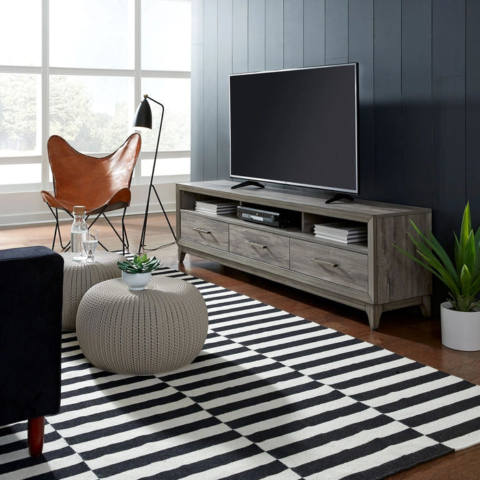 Mercury 76 Inch TV Console in Driftwood Gray image