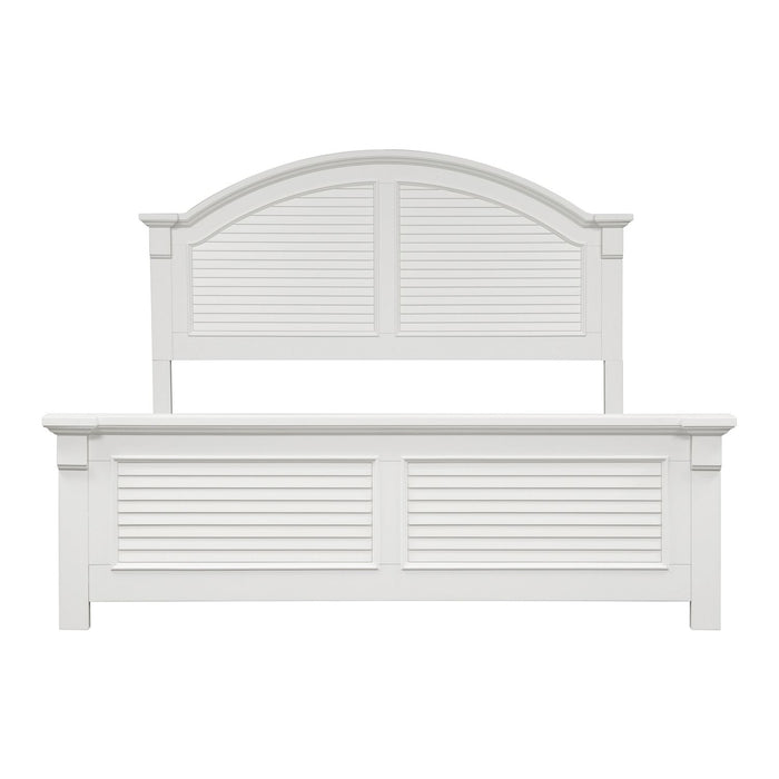 Summer House I Panel Bed, Dresser & Mirror image
