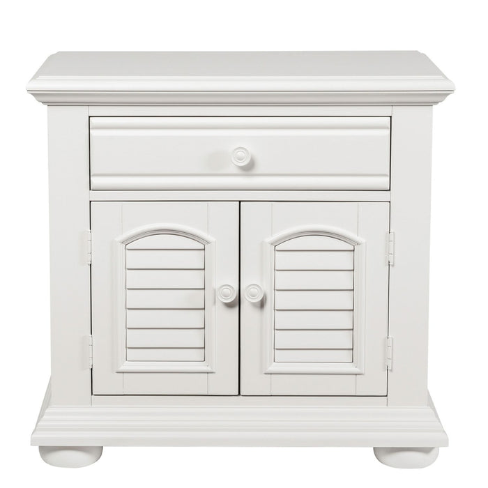 Summer House 1 Drawer Nightstand in Oyster White image