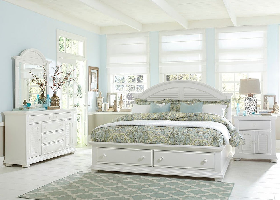 Liberty Furniture Summer House 5 Drawer Dresser in Oyster White