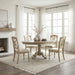 Summer House 5 Piece Pedestal Table Set image