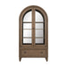 Americana Farmhouse Arched Display Cabinet image