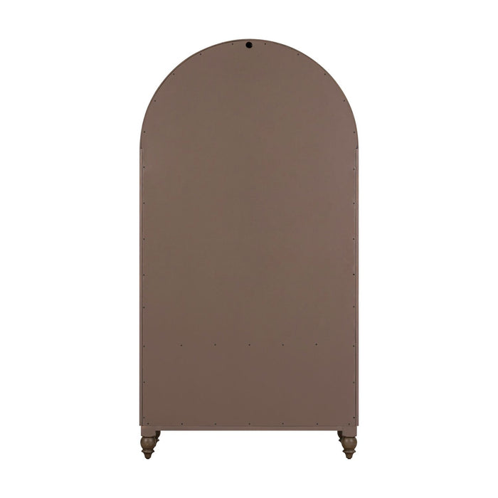 Americana Farmhouse Arched Display Cabinet image
