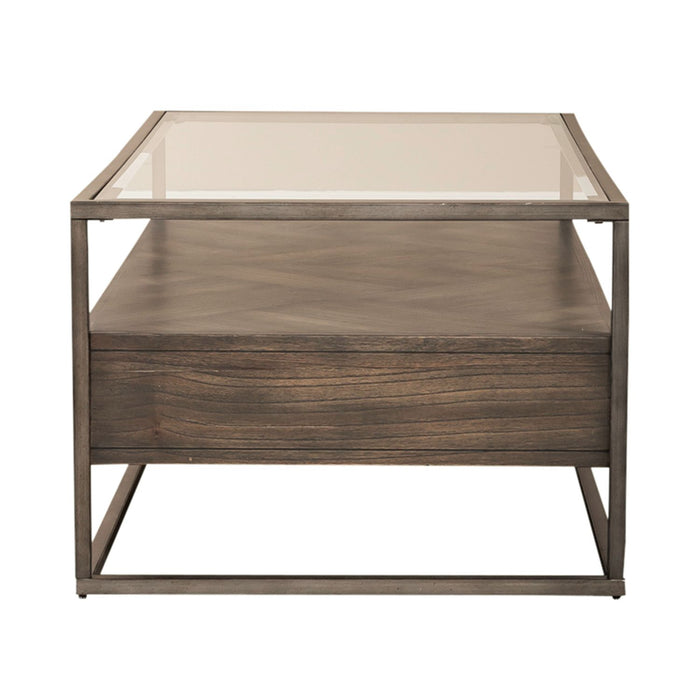 Jamestown Rectangular Cocktail Table in Brown image