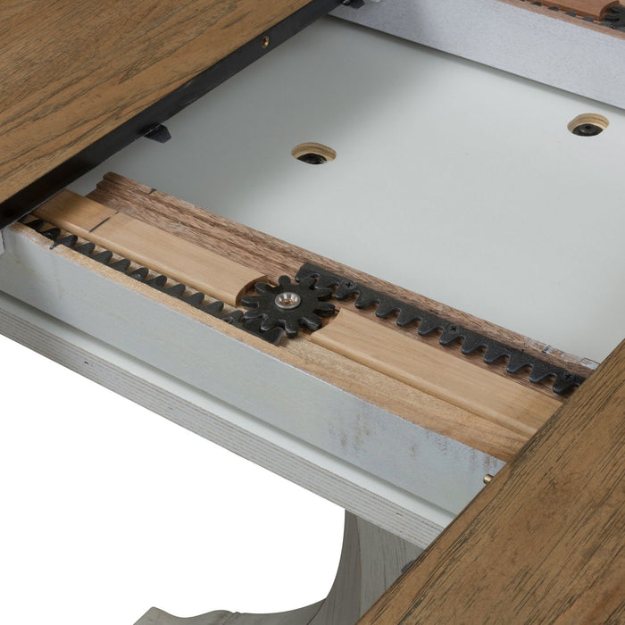 Farmhouse Reimagined Pedestal Table