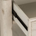 Farmhouse Reimagined End Table with Basket in Antique White image