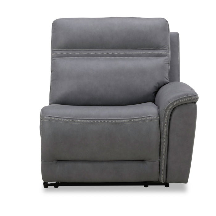 Cooper R Arm Recliner P3 & ZG - Blue Gray image